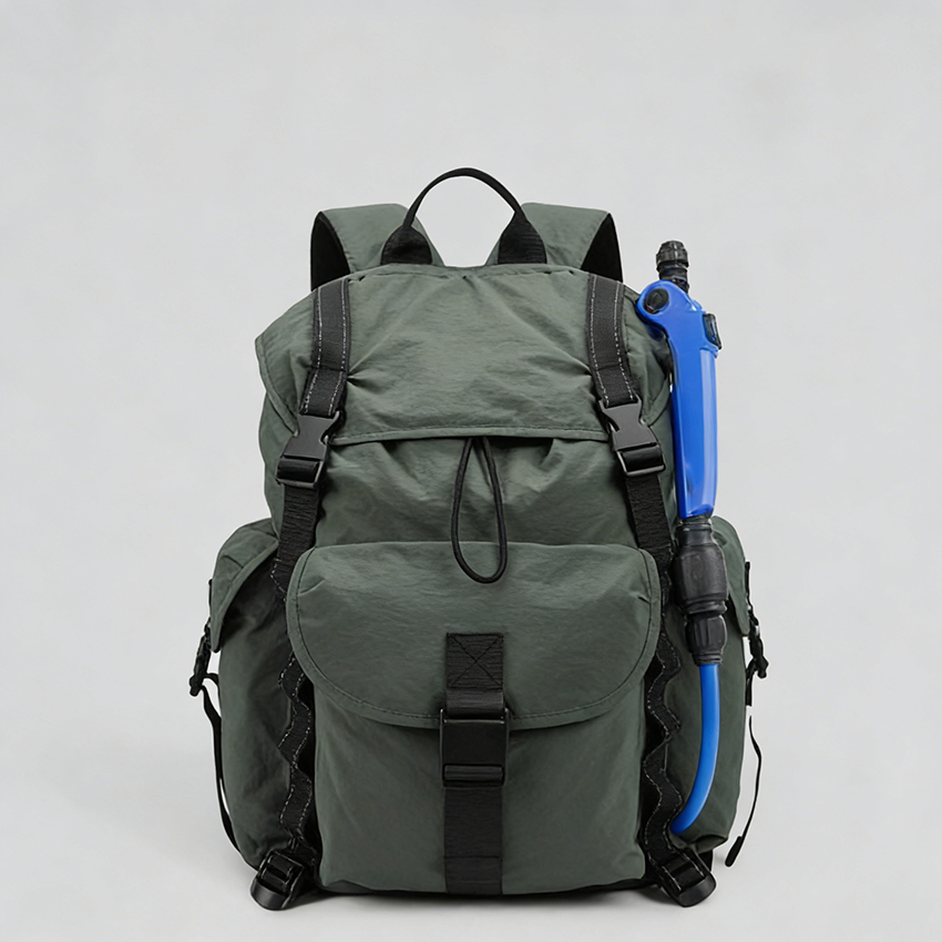Olive green backpack sprayer for automotive film installation