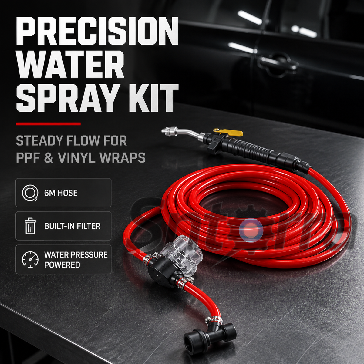 Sntorra precision water spray kit with 6 m hose